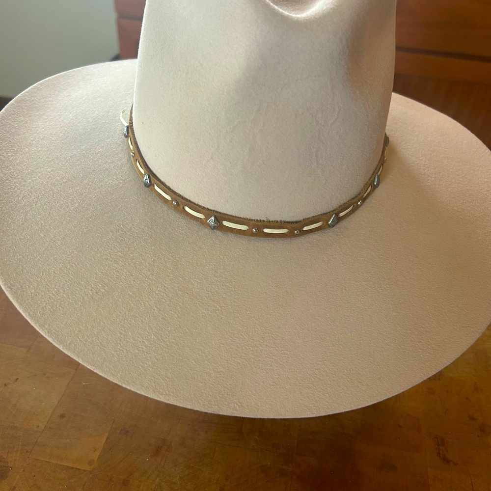 Western Leather Cowboy Hatband